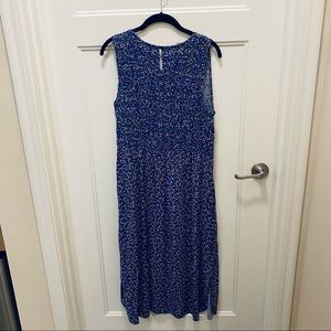 Evereve (Alison Joy) printed midi dress. Large.